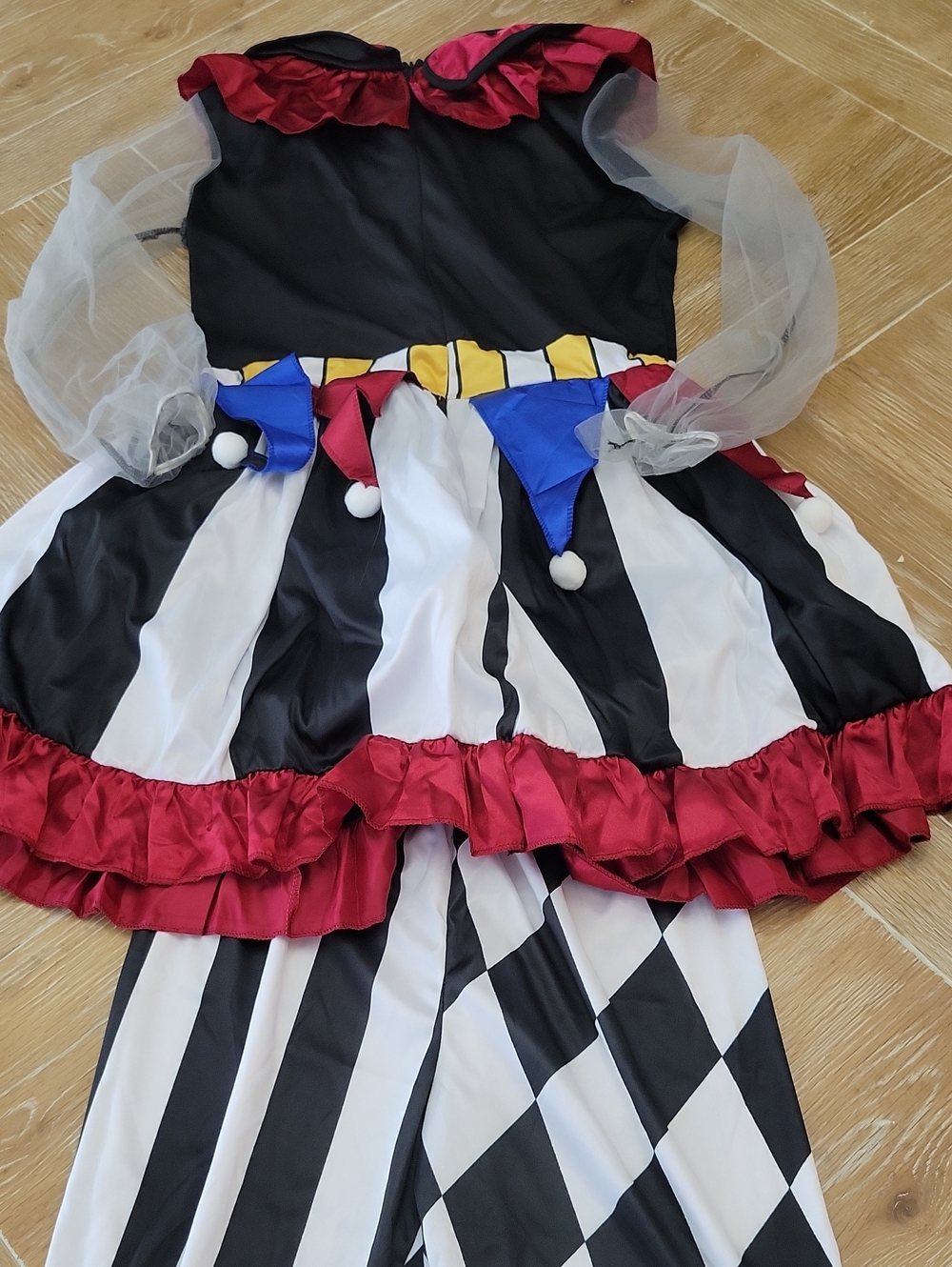 Court Jester Women's Small Halloween Costume NWOT